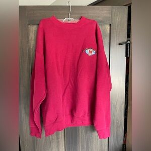 Vintage Warner Bros. Burgundy Looney Tunes Sweatshirt